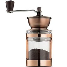 Manual Coffee Grinder  Sleek Hand Coffee Bean Burr Mill Great for French... - $59.25