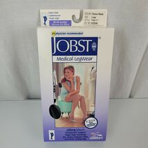 Jobst Ultrasheer Thigh Highs 15-20 mmHg W/ Silicone Band Stockings 12233... - $722.60 MXN