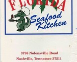 Florida Seafood Kitchen Menu Nolensville Road Nashville Tennessee - £13.95 GBP