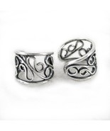 Sterling Silver Delicate Filigree Swirls Band Ear Cuff Earring, One Piece - $13.56 CAD