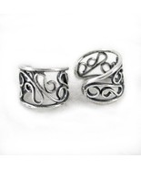 Sterling Silver Delicate Filigree Swirls Band Ear Cuff Earring, One Piece - £7.86 GBP