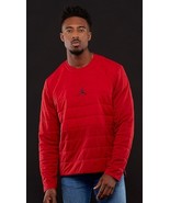Nike Jordan Aerolayer 23 Tech Quilted Training Crew Top Red Men&#39;s Size L... - €63,31 EUR