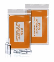 1000 Orange PRN Bags Clear 6x9 Zip Locking Printed Bags 2 mil - £88.27 GBP