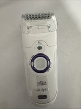 Braun Silk Epil 9 5378 White Portable Wet &amp; Dry Hair Removal Epilator TE... - $34.64