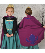 FROZEN Princess Anna Elsa Queen Girls Cosplay Costume Party Formal Dress... - £14.35 GBP
