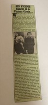 Sid Vicious vintage Small Magazine Article Caught In A Vicious Circle AR1 - £4.77 GBP