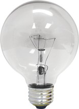 GE (24 Pack) 25-Watt G40 Medium (E26) Base Globe Incandescent Light Bulb Clear - £78.69 GBP