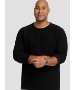 Goodfellow &amp; Co Men Big &amp; Tall 4X Long Sleeve Textured Crew Neck Shirt B... - $19.17 CAD