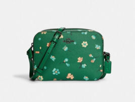 Coach Mini Camera Bag W/ Mystical Floral Print Crossbody ~NWT~ C8699 Green - £135.76 GBP