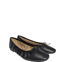 Esprit Womens Ninas Black Ballet Bow Square-toe Slip On Flats Size 7.5 N... - £22.94 GBP