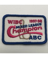 Vintage Bowling Patch WIBC Mixed League Champion 1997-89 Unused 3&quot; - £8.64 GBP
