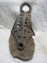 Vintage Collectible Distressed/Worn Barn Pulley-Hay Mound-Cow Pasture-Gr... - $44.95