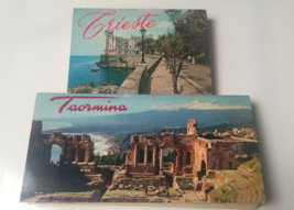 Lot Of 2 Vintage Kodak Ektachrome Ricordo Souvenir Booklets Crieste Taor... - $39.59