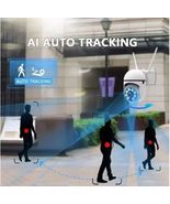 8MP WiFi Security Camera with AI, Audio, 4X Zoom – Includes 64GB Storage - $25.00