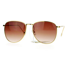 Vintage Designer Fashion Sunglasses Unisex Thin Metal Round Frame - £15.58 GBP
