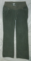 Womens Old Navy Brand Green Corduroy Maternity Jeans size Small / 32-36x30 - $8.56