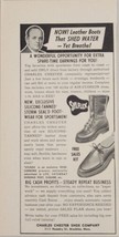 1956 Print Ad Charles Chester Shoe Company Brockton,Massachusetts - £7.30 GBP