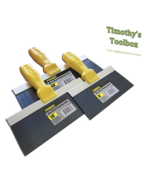Ames Blue Steel Taping Knife Set 8&quot;- 10&quot;- 12&quot; Drywall Plaster Finishing ... - $61.15 CAD