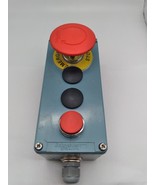 Schneider Electric 3L-2015-W22 EMERGENCY STOP CONTROL STATION W/ ZBE-102  - $109.00