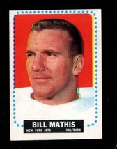 1964 Topps #120 Bill Mathis Vgex Sp Ny Jets *X63114 - $9.80