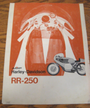 1974 1975 1976 Harley-Davidson RR-250 Racing Sales Brochure Aermacchi - £29.76 GBP