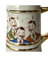 Vintage Barbershop Quartet Ceramic Mug Beer Stein Gold Trim Handle 20 oz... - $333.75 MXN