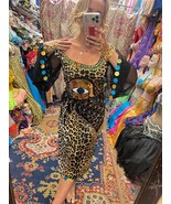 Bellydance dress set 2 in 1 , dress for saidi, shaabi and baladi, belly ... - $2,412.93 MXN