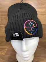 Pittsburgh Steelers NFL NE 2024 Crucial Catch TechKnit Hat~Black - $28.50