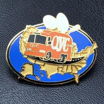 QVC Tour Bus America Road Trip Pin 2000 Metal Vintage - £8.07 GBP