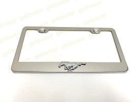 3D Running Horse PONY Badge Emblem Stainless Steel Chrome Metal License ... - £18.64 GBP