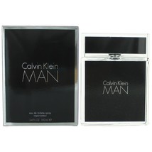 Calvin Klein Man by Calvin Klein, 3.4 oz Eau De Toilette Spray for Men - $37.77