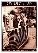 Joy Division Band Here are the Young Men 1985 Continental Postcard Z8 - £5.45 GBP