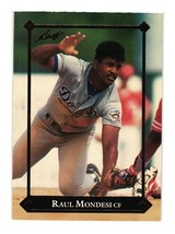 1992 Leaf #BC-16 Raul Mondesi Los Angeles Dodgers - £2.39 GBP