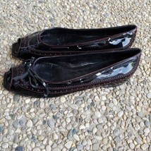 Cole Haan Black Slip Ons - Size 8.5B - REPAIR NEEDED - £7.98 GBP