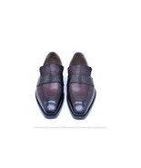 Men&#39;s Handmade Ox Blood Leather Loafers Formal Custom Made Shoes - $221.48 CAD