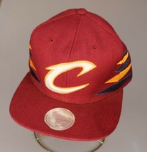 Mitchell &amp; Ness Cleveland Cavaliers Cavs NBA Adjustable Hat Cap - £7.75 GBP