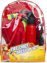 Firefighter Costume  for Boys and Girls  9 Pieces  Pretend Play Set for Kids 3-7 - £25.99 GBP
