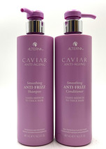 Alterna Caviar Anti-Aging Smoothing Anti-Frizz Shampoo &amp; Conditioner 16.5 oz - £45.47 GBP