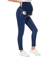 PACBREEZE Women&#39;s Maternity Jeans Over Belly Skinny Stretchy Denim Pants - $27.71