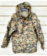 Genuine Usmc Apecs Gore Tex Digital Marpat Cold Weather Parka - Small Lo... - £194.26 GBP