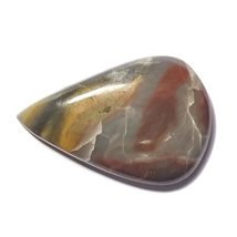 32.04 Carats TCW 100% Natural Beautiful Crazy Lace Agate Pear Cabochon Good Quai - £14.70 GBP