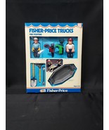 NOS 1979 Fisher-Price Trucks Fire Fighters Figures Firemen UNUSED Box # 321 - $710.66 MXN