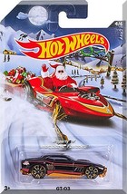 Hot Wheels - GT-03: Holiday Hot Rods #4/6 (2015) *Black / Walmart Exclusive* - $3.50