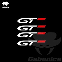 New 4pcs GT GTLINE Car Windshield Wiper Sticker For  108 208 308 408 508 2008 30 - £35.54 GBP