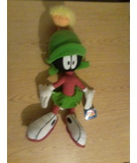 Plush Marvin the Martian 18&quot; Stuffed Toy Warner Bros Looney Tunes Cartoons - £36.76 GBP