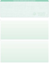 500 Blank Check Stock Paper - Check on Top  - £18.02 GBP