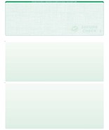 500 Blank Check Stock Paper - Check on Top  - $23.01