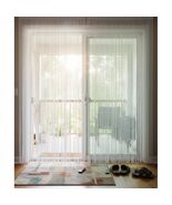 Tinsel Foil Fringe Door Curtains, Doorway 39&quot; W x 79&quot; L (Pack of 2), White - $10.61 CAD