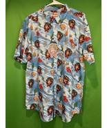 NEW RSVLTS Bob Ross “ Wreaths And Ross” KUMUFLEX Short Sleeve Button Up ... - $65.44