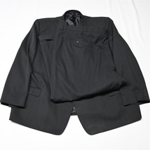 Henry Grethel 62R 60x32 Black Stripe Mens Sport Coat Jacket Pants Suit - $122.84